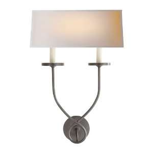 Visual Comfort and Company CHD1612BZ NP Chart House 2 Light Sconces in 