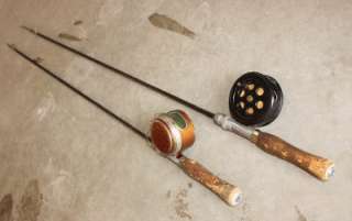   Casting Rods w/ Fly Reels Heddon Horrocks Ibbotson Bristol Fishing Old