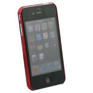   Thin Case Cover For Apple iPhone 4 4G Red Cell Phones & Accessories