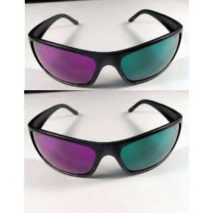 3D Plastic Acrylic Glasses for 3D movies   (2 Pairs) Journey to the 