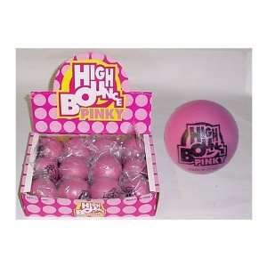  12 Hi bounce Pinky Rubber Balls Toys & Games