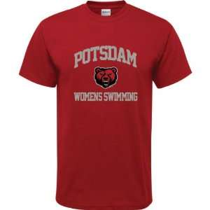  SUNY Potsdam Bears Cardinal Red Youth Womens Swimming 