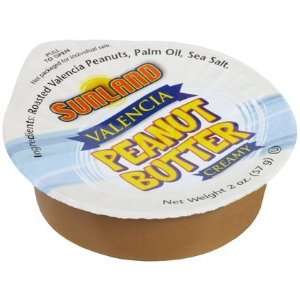 Sunland Valencia Creamy Peanut Butter (No Stir), 2 oz, 24 pk  
