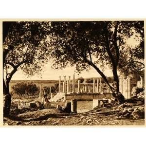  1924 Temple Caelestis Dougga Tunisia Lehnert Landrock 