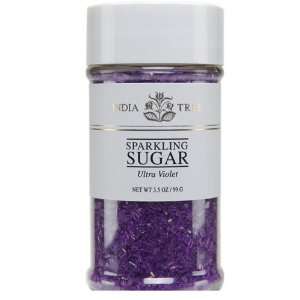    India Tree Ultra Violet Sparkling Sugar, 3 1/2 oz.
