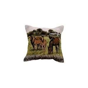  Bourbon County Splendor Horses Decorative Throw Pillow 17 