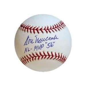  Don Newcombe autographed Baseball inscribed 56 NL MVP 