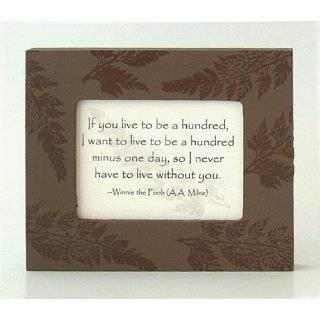 Live to 100 Framed Quote by Kindred Hearts