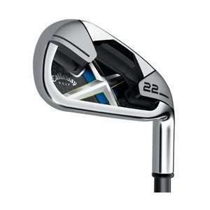  Callaway Pre Owned X 22 Iron Set 3 PW with Graphite Shafts 