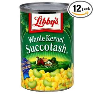 Libbys Kernal Succotash Whole, 15.2500 ounces (Pack of12)  