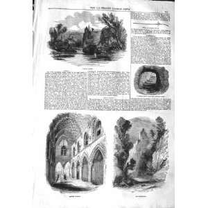   1842 ROSLIN CASTLE HAWTHORNDON SUBTERRANEOUS PASSAGE