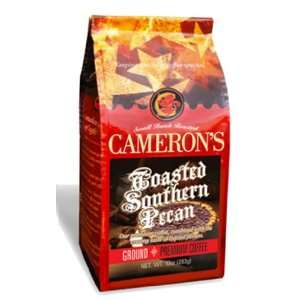 Camerons Coffee Toasted Holiday Ground Coffee, Southern Pecan, 10 