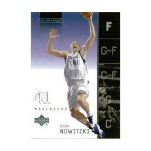    2002 03 Upper Deck Ovation #14 Dirk Nowitzki