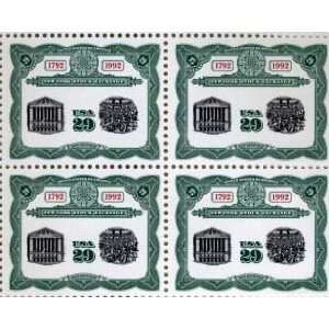 New York Stock Exchange Bicentennial 40 X 29 cent US postage stamps 