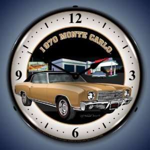  1970 Monte Carlo Lighted Clock 