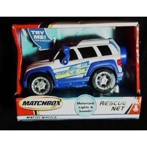   Rescue Net Police SUV With Motorized Lights & Sounds Toys & Games