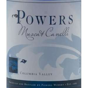  2010 Powers Muscat Canelli 750ml Grocery & Gourmet Food