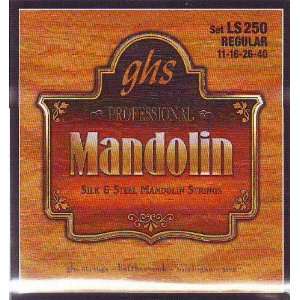  GHS Mandolin Silk & Steel Regular Loop End, .011   .040 