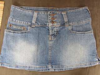   Abercrombie & Fitch Jean Skirt Nice stonewashed denim Size 0  