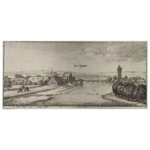   inch (14 x 10cm) Wenceslaus Hollar   Cannstatt