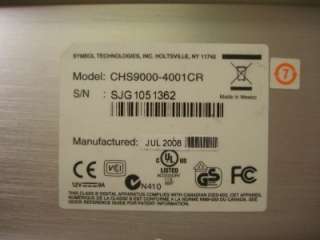 Symbol CHS9000 4001CR CHS9000 4000C MC9000 4 Slot Charger Cradle 