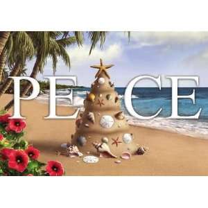  BoatUS Beach & Shells Christmas Card Health & Personal 