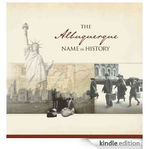   Albuquerque Name in History Ancestry  Kindle Store