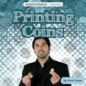   DVD Printing Coins by Ariel Carax and Bazar De Magia Toys & Games