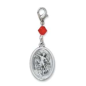  St. Michael Guardian Angel Clip on Charm religious charm 