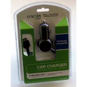  Cricket Car Charger (cargador de carro) for Samsung Phones 