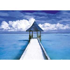  Caribbean Sea Adams Tropical Ocean Scenic Travel Poster 24 