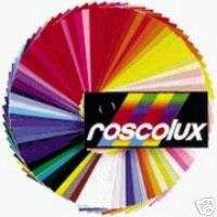 ANY ROSCO CALIBRATED COLOR GEL PERFECT PHOTO FILM TONES  