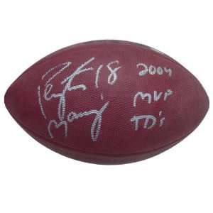 Manning Autographed Football 