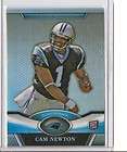 CAM NEWTON PANTHERS RC REFRACTOR 2011 TOPPS CHROME 4 CARD LOT JULIO 