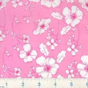  54 Wide Cotton Cambric Demure Pink Fabric By The Yard 