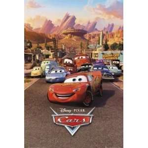  Disney Pixar Cars Movie Poster