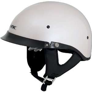  AFX Solid Adult FX 200 Touring Motorcycle Helmet   Pearl 
