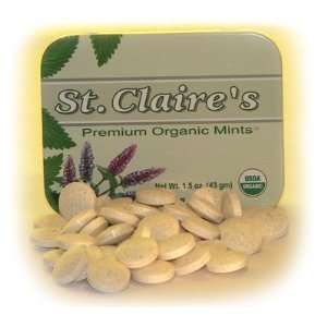 St. Claires Organics Premium Mints, 1.5 oz, 6 pack  