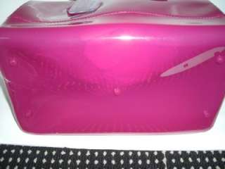 NWT FURLA CANDY JELLY BAG SATCHEL DRAGON FRUIT Hot Pink S/S 2012 