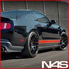    FORD MUSTANG SHELBY GT500 CONCAVE MATTE BLACK STAGGERED WHEELS RIMS