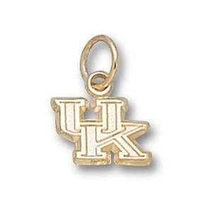  Kentucky Wildcats UK 1/4 Charm   14KT Gold Jewelry 