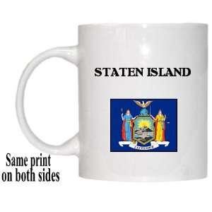  US State Flag   STATEN ISLAND, New York (NY) Mug 