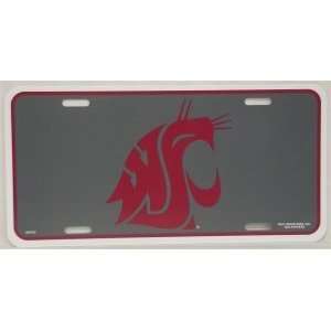 Washington State Cougars License Plate *SALE*  Sports 