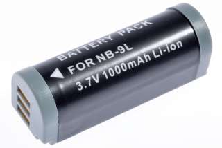 2X NB 9L Battery Pack for canon IXUS SD4500IS 1000HS  
