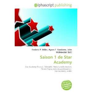  Saison 1 de Star Academy (French Edition) (9786132916273 