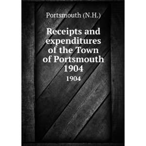   expenditures of the Town of Portsmouth. 1904 Portsmouth (N.H.) Books