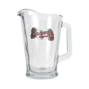  Atlanta Braves 60oz Glass Pitcher