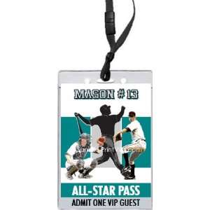   Marlins Colored All Star Pass Invitation