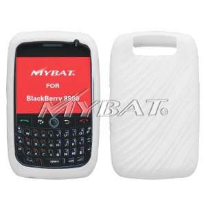 Blackberry 8900 Wave Skin Case (White) 