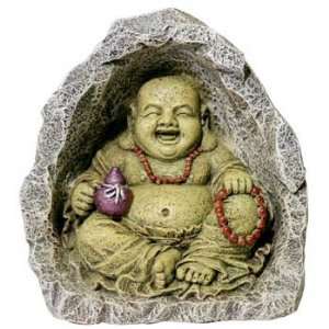 Resin Ornament   Buddha In Cave 5 (Catalog Category Aquarium / Resin 